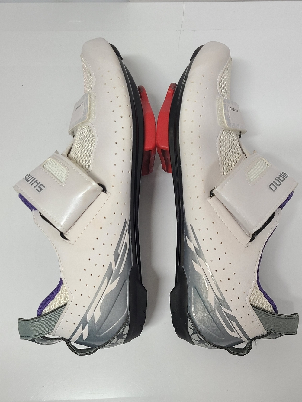 Shimano Women's SH-TR5W Cycling Shoes in White Sz 41 US 8½ - Picture 12 of 16